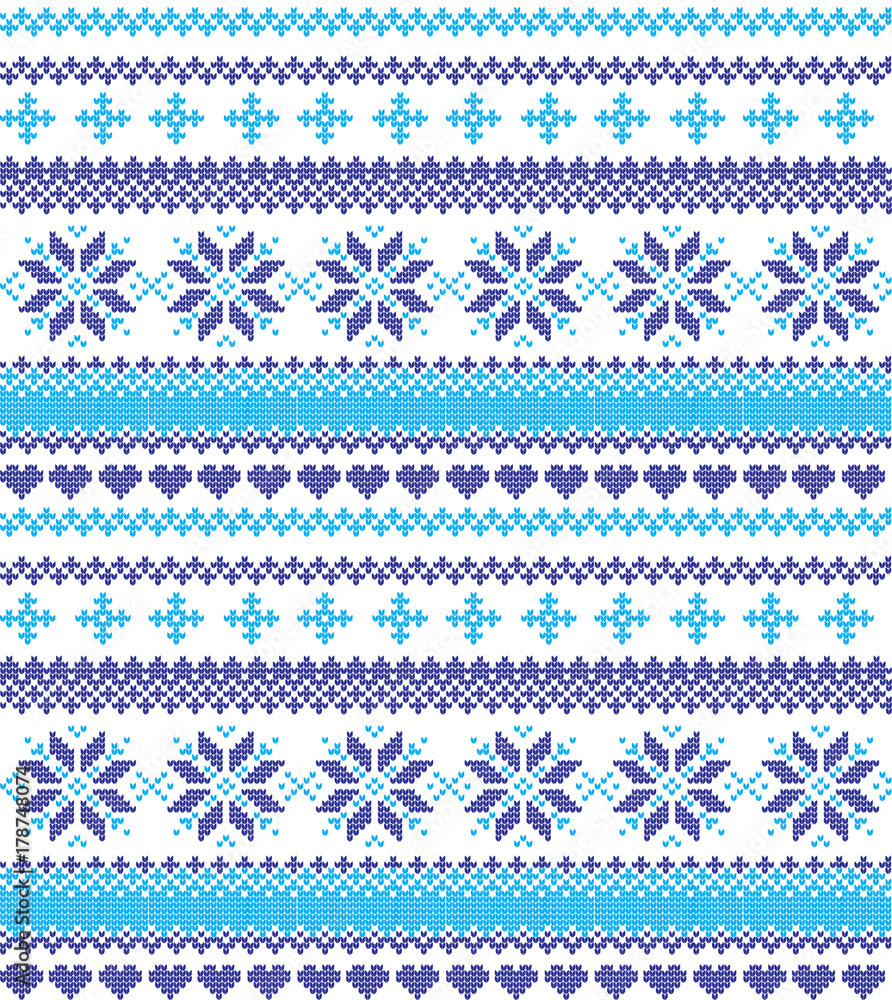 Winter festive Christmas knitted pattern woolen knitted Winter festive Christmas knitted pattern woolen knitted