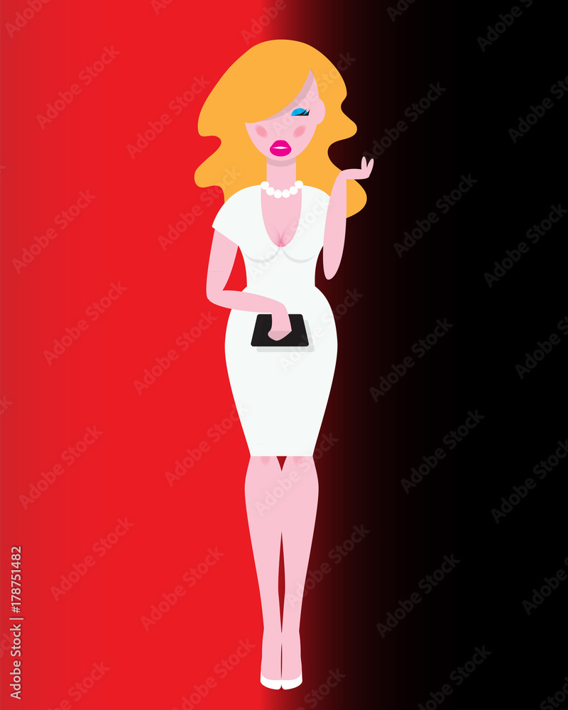 Blonde_Woman_ in_White_Dress Blonde_Woman_ in_White_Dress
