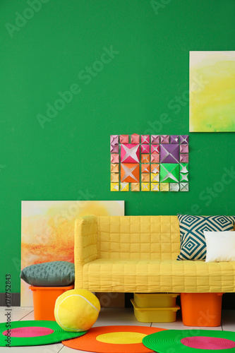 Modern bright child's room ...