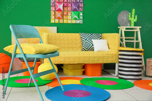 Modern bright child's room ...