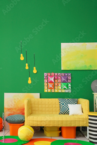 Modern bright child's room ...