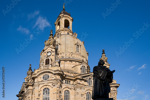 Frauenkirche in Dresden, Sachen, Deutschland 