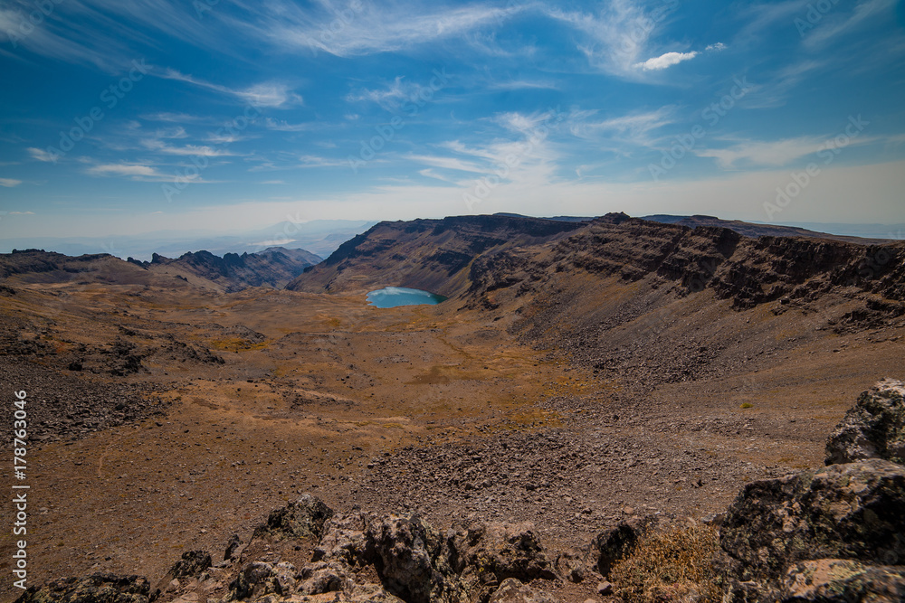 Wildhorse Lake from the Summit of Steens Mountain
