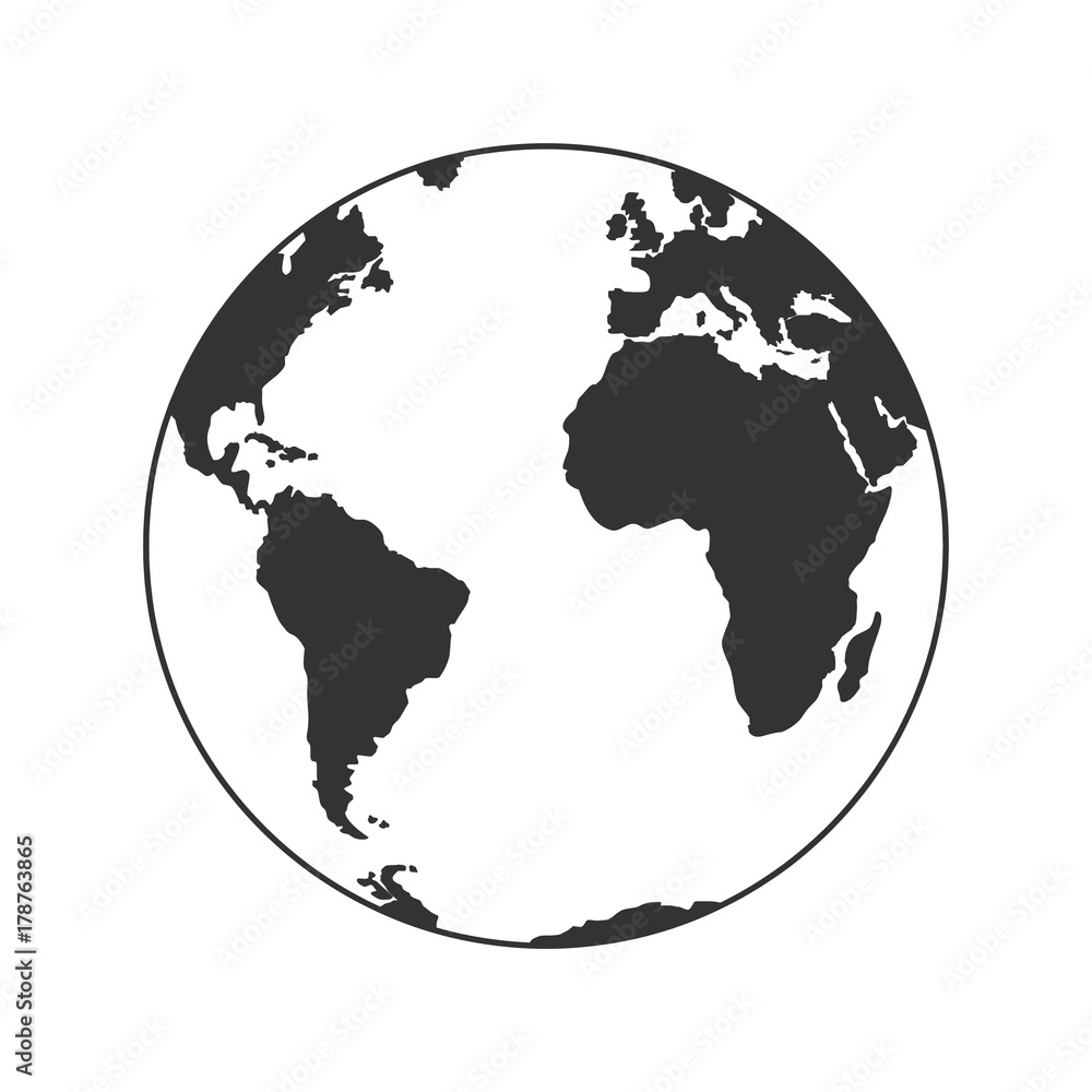 Fototapeta premium earth globe