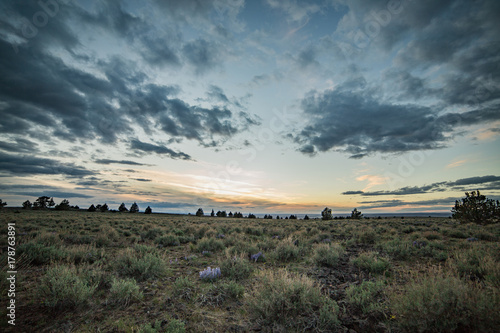 Dramatic skies on Steens Mountain