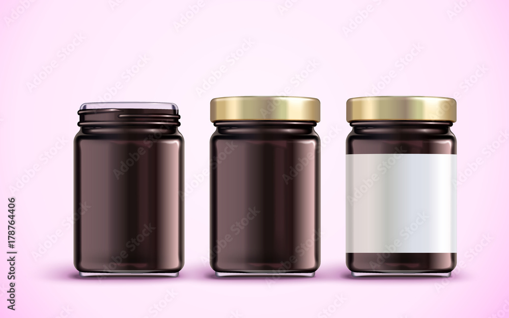 Jam jar package design