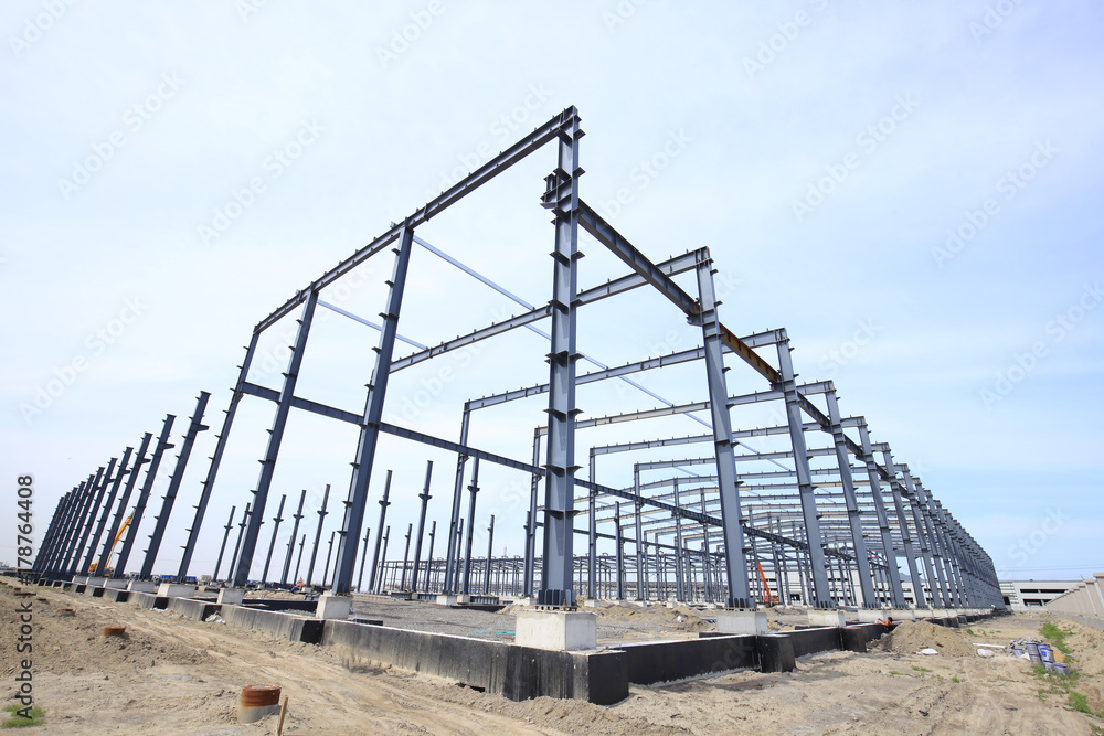 Fototapeta premium The steel structure