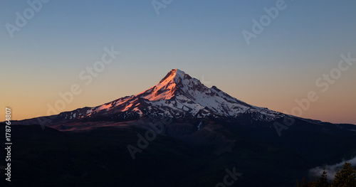 Perfect Dawn on Mt. Hood
