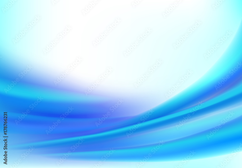 青と白の波背景素材テクスチャーstock Vector Adobe Stock