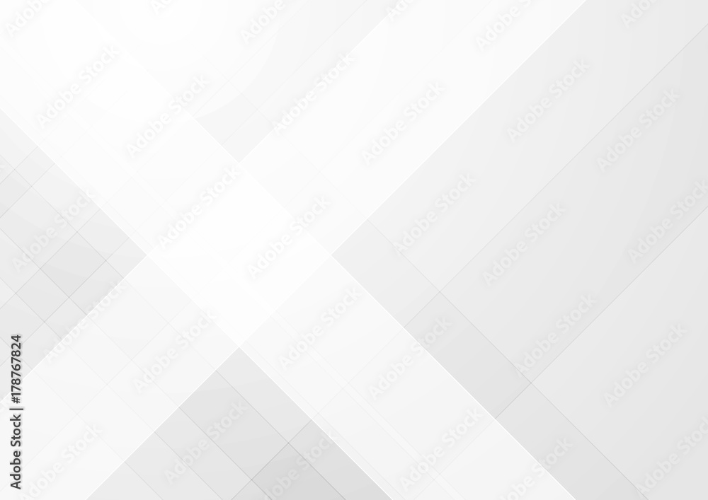 Abstract light grey tech geometric background Abstract light grey tech geometric background