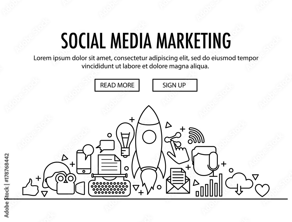 Social Media Marketing template