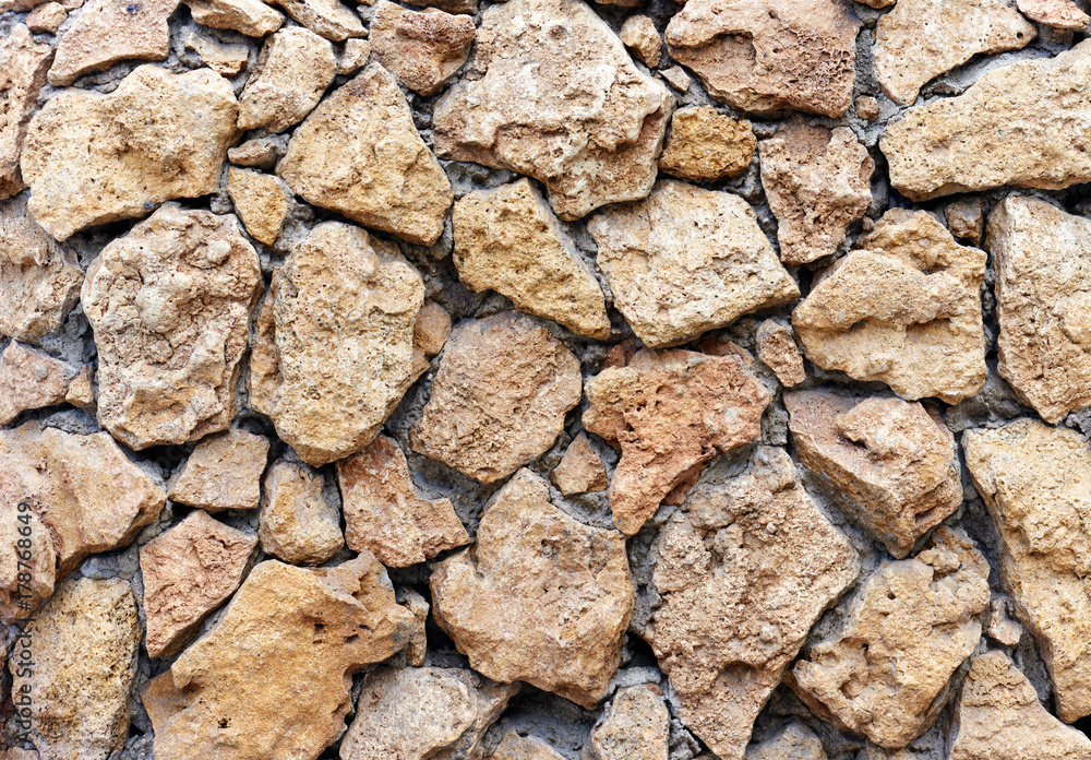 Obraz premium Natural stone wall