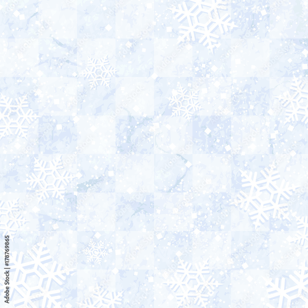 雪 結晶 背景 素材 Stock ベクター Adobe Stock
