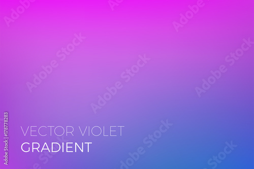 Color gradient background of purple and blue. Abstract modern trendy vector soft color gradient background with light effect for natural blend fashion backdrop design template
