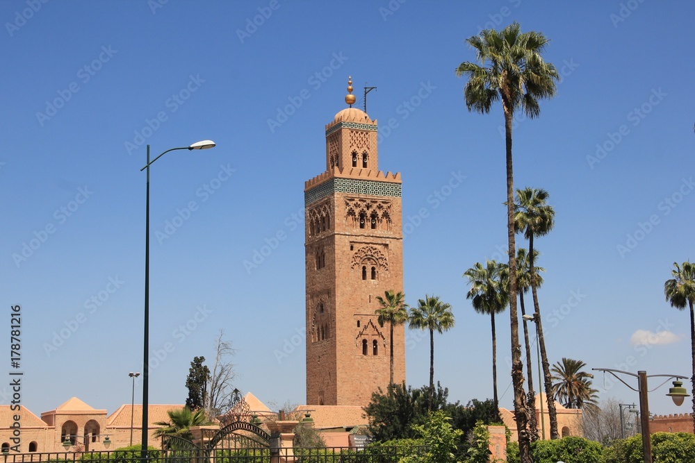 Fototapeta premium Koutoubia mosque in Marrakech, Morocco