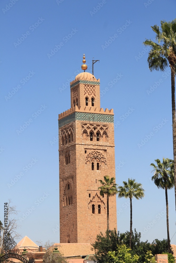 Fototapeta premium Koutoubia mosque in Marrakech, Morocco