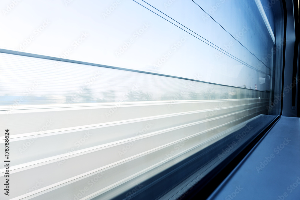 blur scene from speed train blur scene from speed train