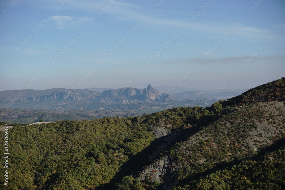 Impressive Meteora Mountains 
