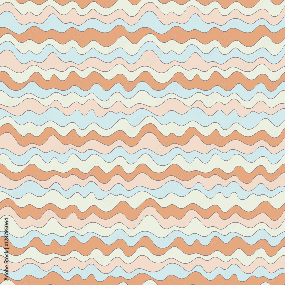 Pastel wave texture, seamless vector pattern for fashion textile, backdrops, wallpapers, wrapping paper and other Pastel wave texture, seamless vector pattern for fashion textile, backdrops, wallpapers, wrapping paper and other