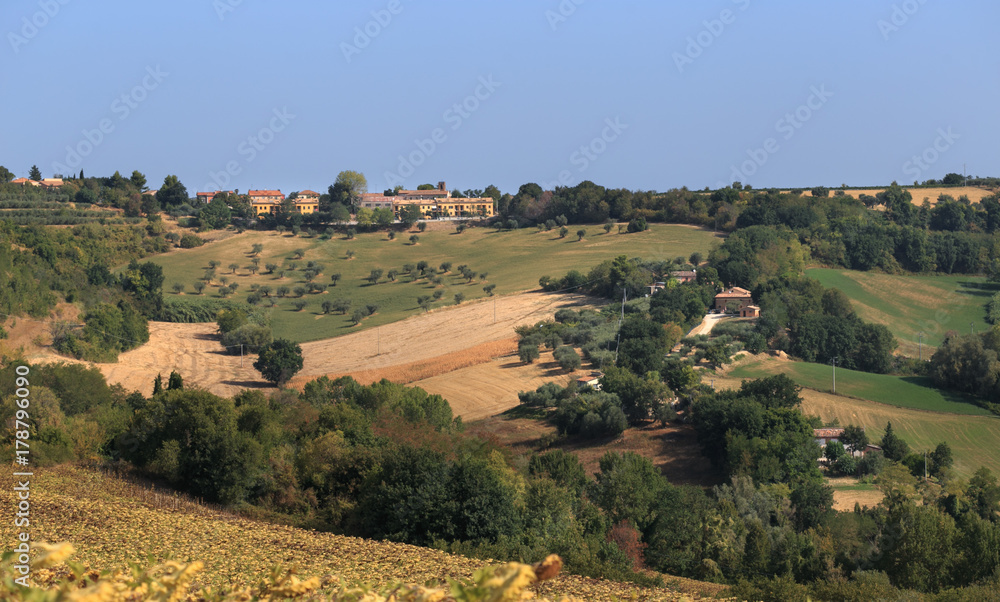 small villages in the foothills of Italy.