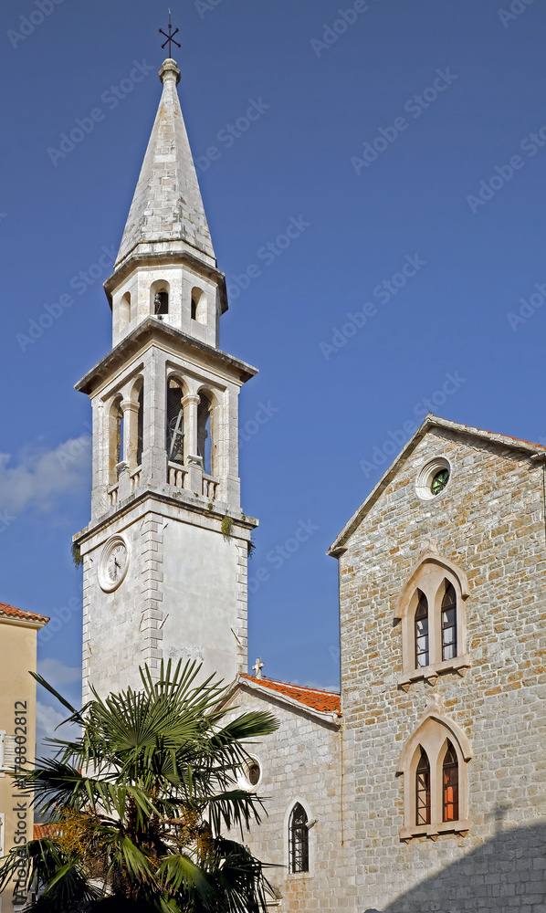 St.Johann church in Budva, Montenegro