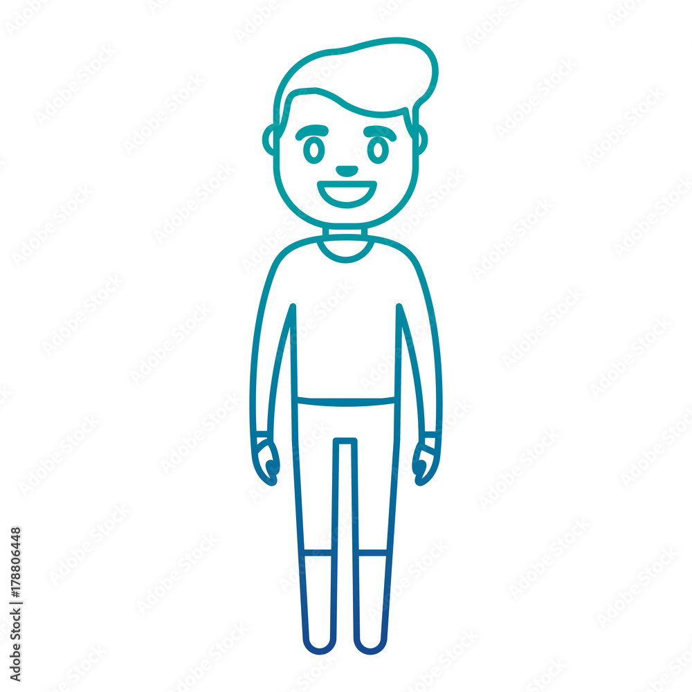 cartoon man icon over white background vector illustration cartoon man icon over white background vector illustration
