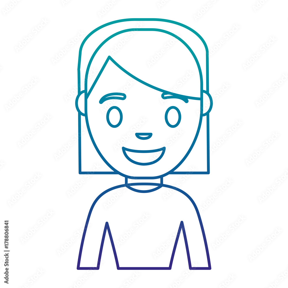 cartoon woman icon over white background vector illustration cartoon woman icon over white background vector illustration