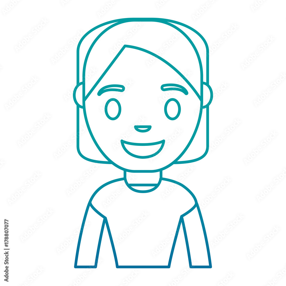 cartoon woman icon over white background vector illustration cartoon woman icon over white background vector illustration