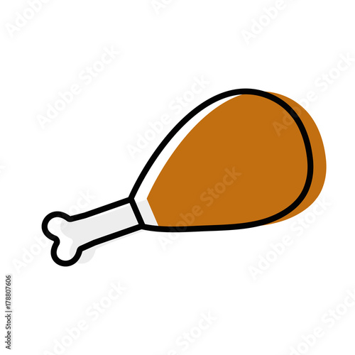 chicken thigh roast resh food