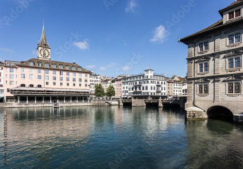Zurich riverside