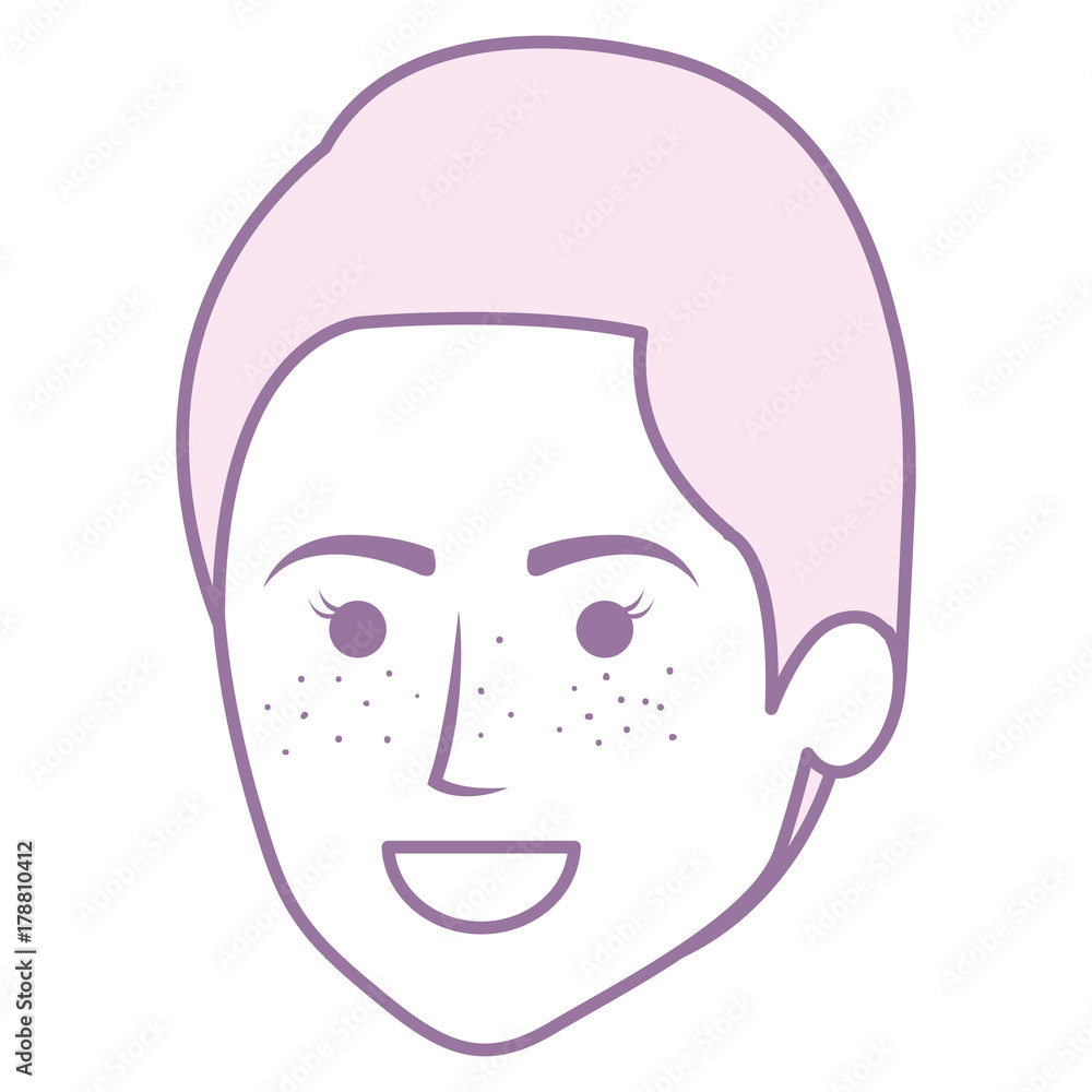 beautiful woman head avatar character beautiful woman head avatar character