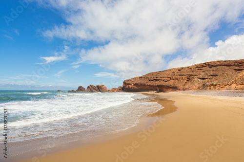 Legzira beach, Sidi Ifni, Souss-Massa-Draa, Morocco © upslim