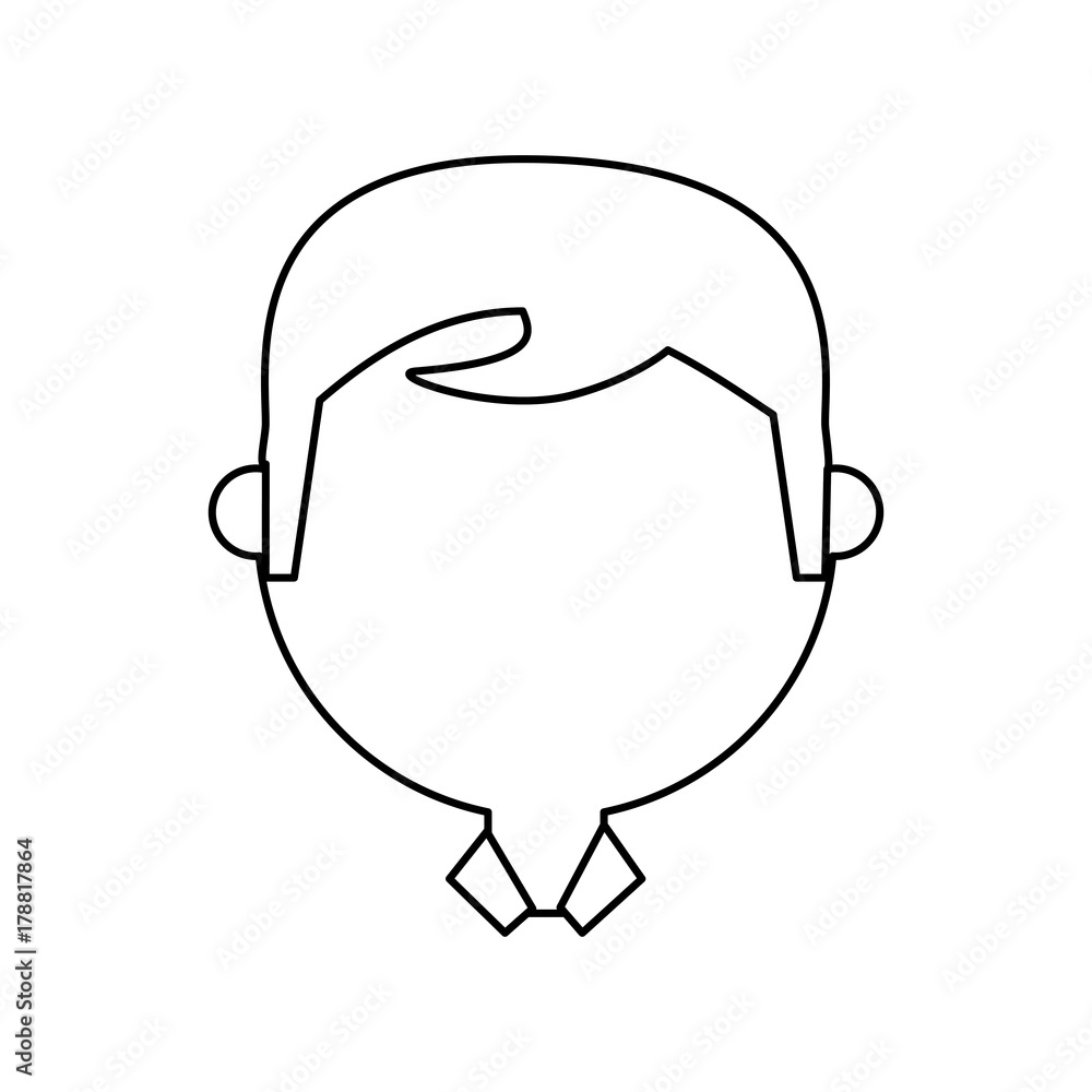 cartoon man face icon over white background vector illustration cartoon man face icon over white background vector illustration
