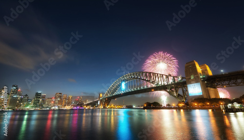Photography New Years Fireworks, Australia