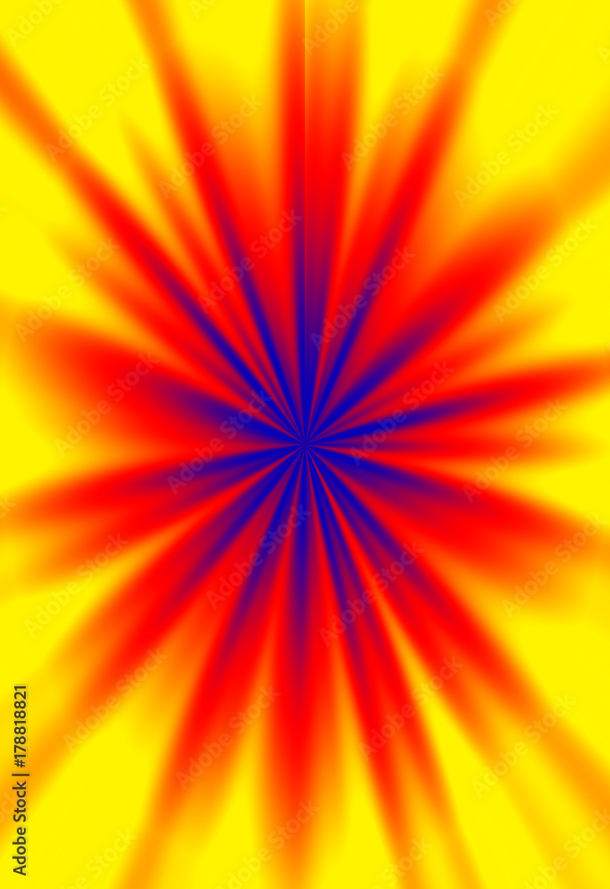 digitally created vivid colored abstract background. Like a flower illustration digitally created vivid colored abstract background. Like a flower illustration