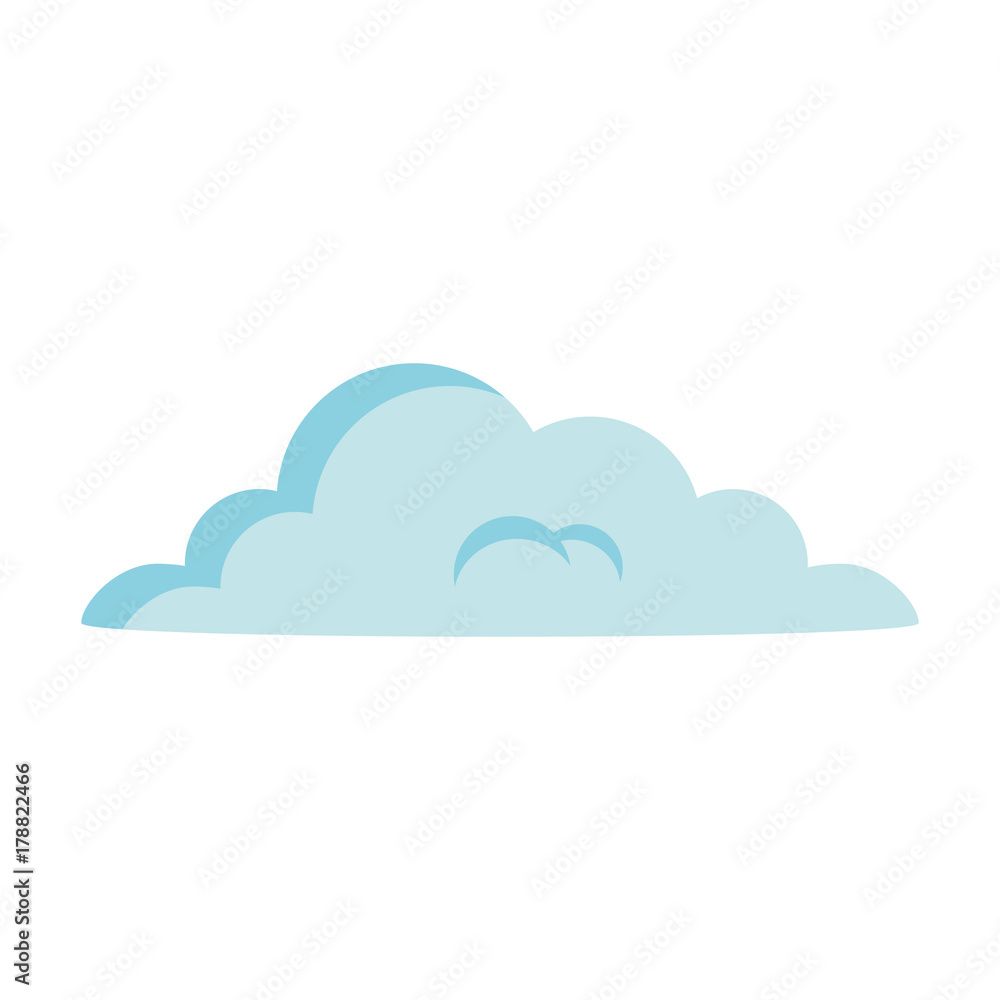 cloud silhouette isolated icon cloud silhouette isolated icon