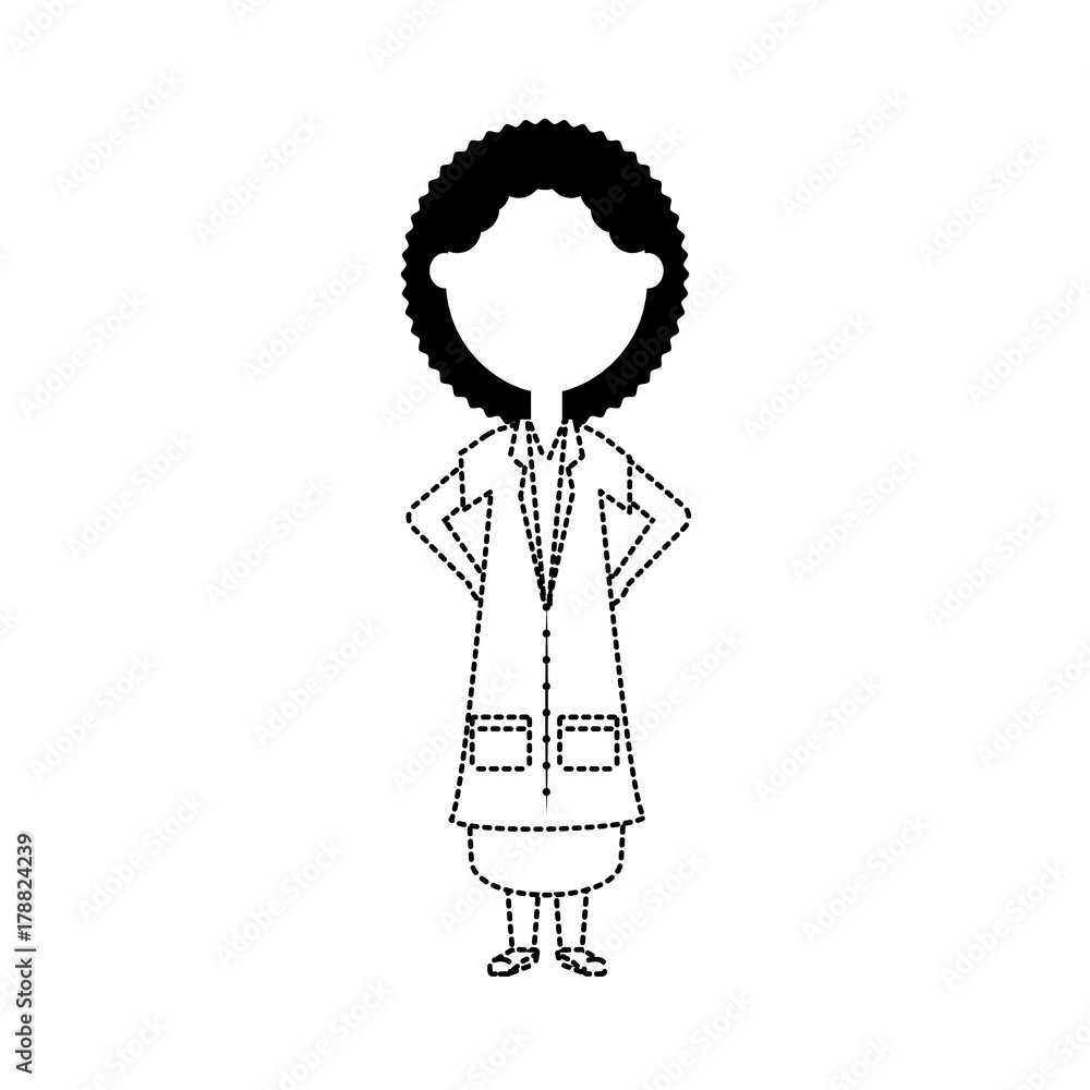 cartoon teacher woman icon over white background vector illustration ...