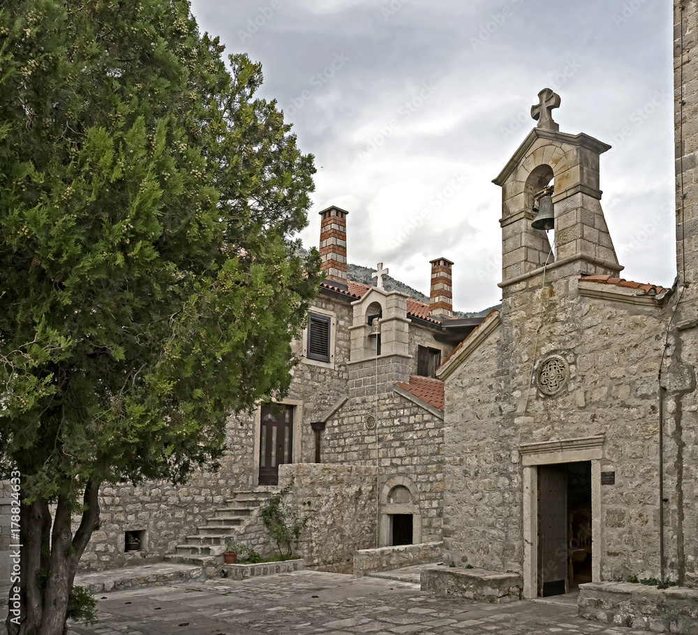 Orthodox monastery of Rezevici, Montenegro