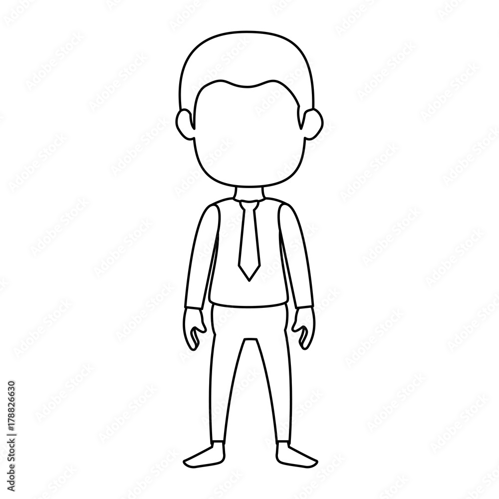 businessman avatar character icon