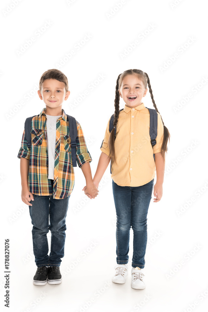 Fototapeta premium schoolchildren