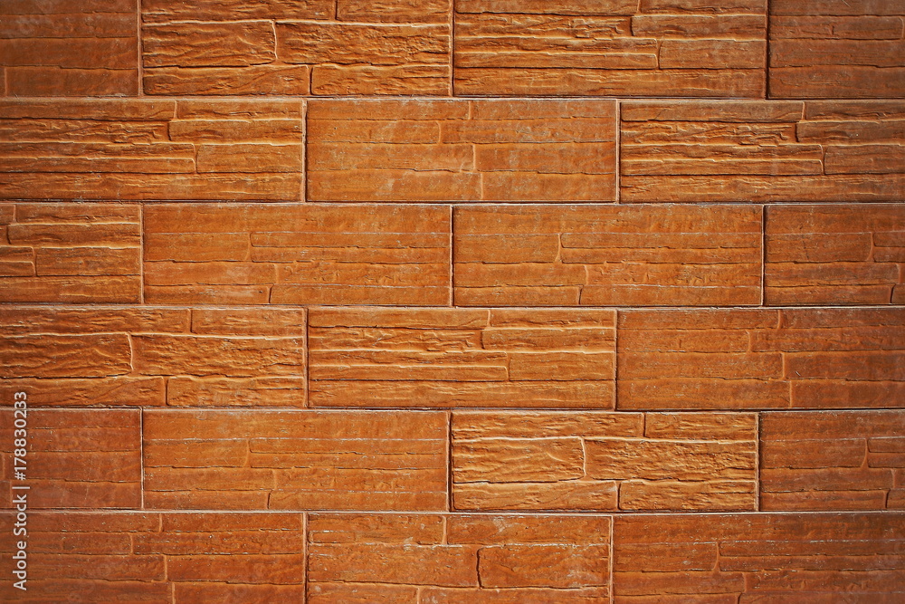 Obraz premium texture tile. orange