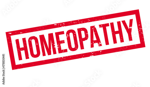Homeopathy rubber stamp rubber stamp. Grunge design with dust scratches. Effects can be easily removed for a clean, crisp look. Color is easily changed.