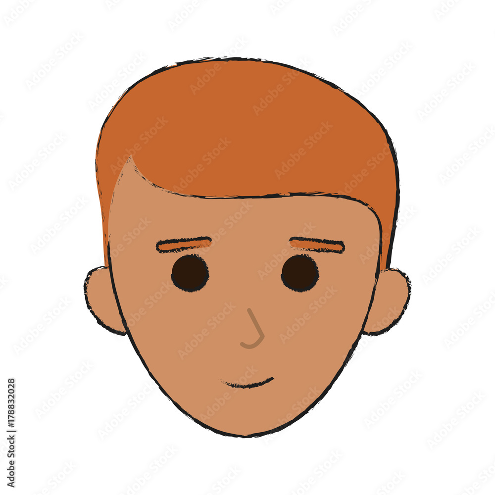 man happy cartoon full body icon image vector illustration design