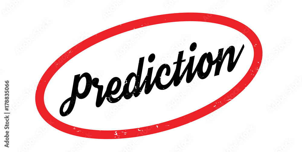Prediction rubber stamp. Grunge design with dust scratches. Effects can be easily removed for a clean, crisp look. Color is easily changed. Prediction rubber stamp. Grunge design with dust scratches. Effects can be easily removed for a clean, crisp look. Color is easily changed.
