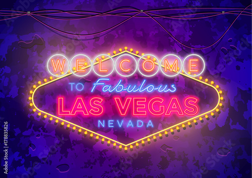 Neon Las Vegas Sign photo
