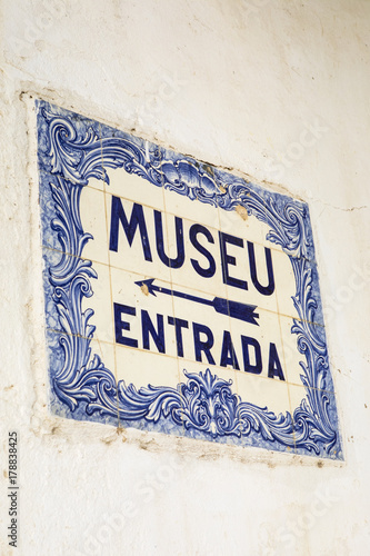 Museum Entrance Sign