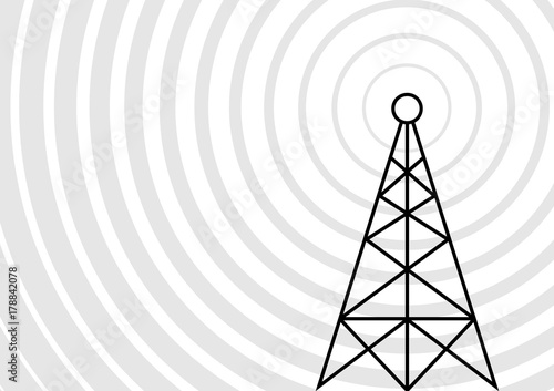 Transmitter vector icon