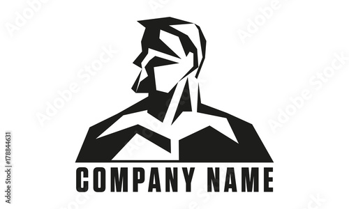 MUSCLE BODY BUILDER LOGO