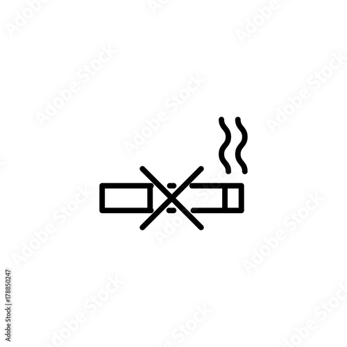 1800584 Modern smoking line icon.