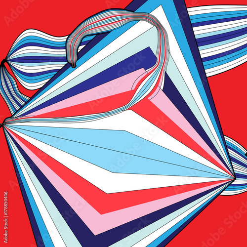 Abstract multicolored background